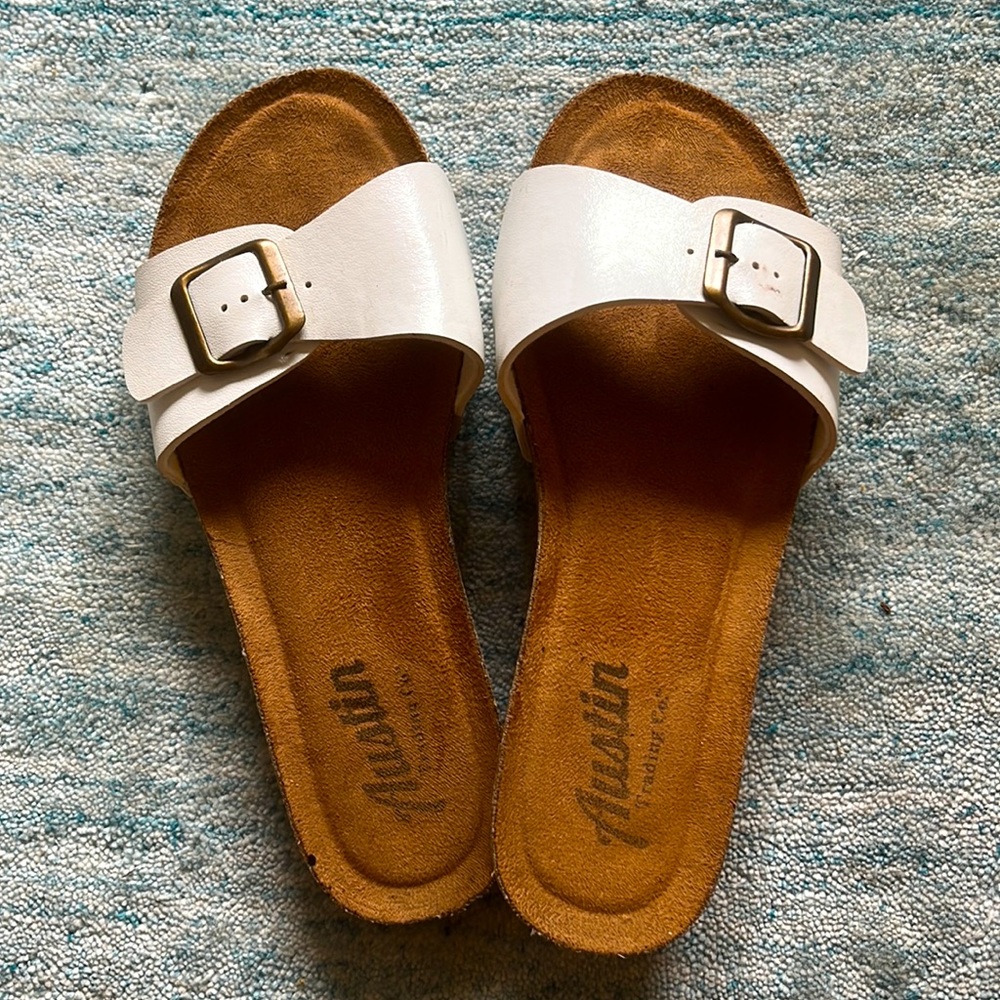 White Sandals